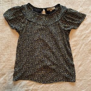 LOFT - floral shirt: size S